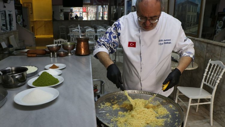 Kilis'in tescilli lezzeti "cennet çamuru" iftar sofralarını süslüyor