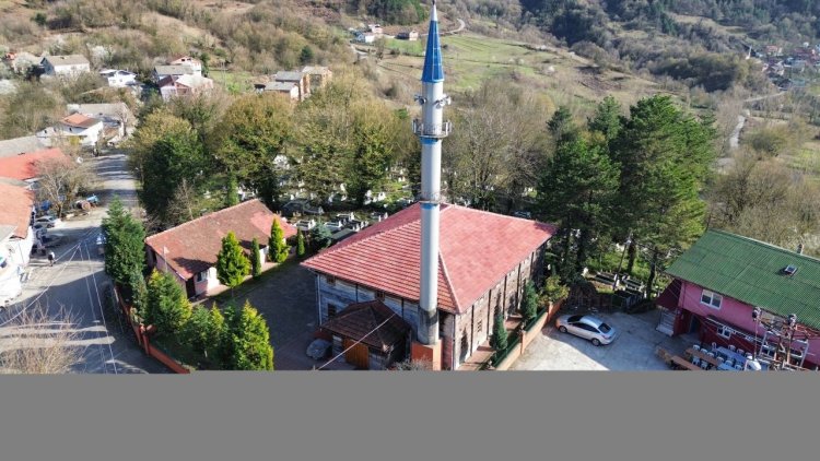 Zonguldak'ta çantı tekniğiyle inşa edilen cami 2 asırdır ayakta duruyor