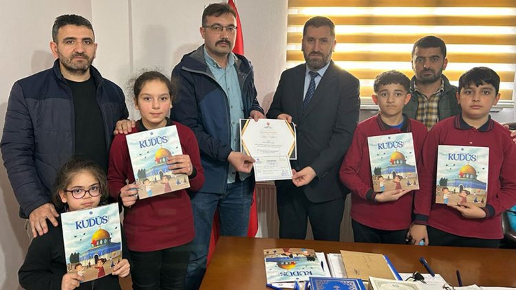 Çocuk gönüllerden "Gazze'ye Yardım" kampanyası