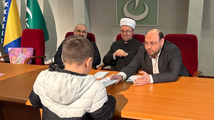İstanbul İl Müftülüğünden yetim Boşnak çocuklara burs
