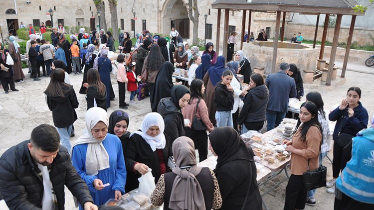 Mardin'de Gazze için yardım kermesi düzenlendi