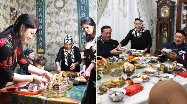 Özbekistan'ın toplu iftar geleneği: Ağız açar