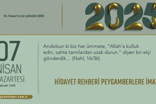 Hidayet Rehberi Peygamberlere İman