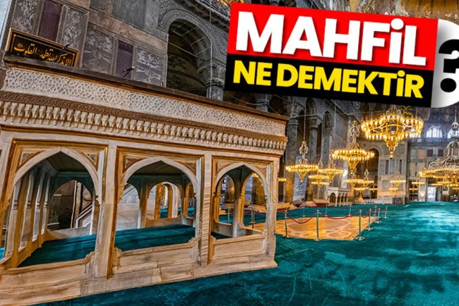 Mahfil ne demektir?