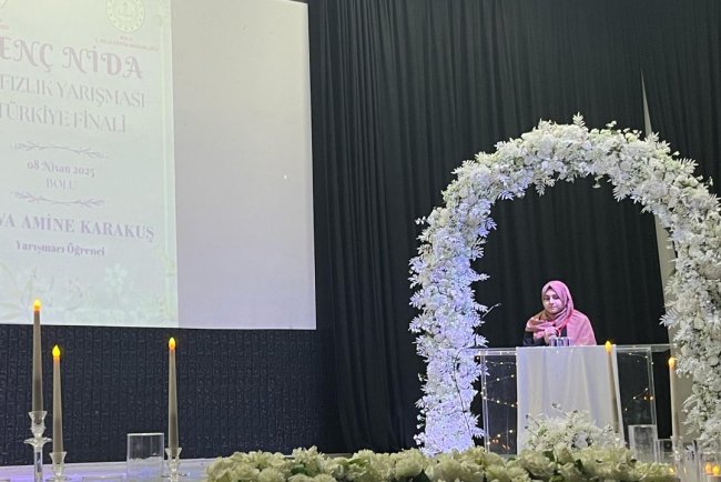 Türkiye birincisi Kur'an eğitim merkezinden