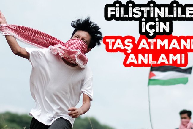 Filistinliler için taş atmanın anlamı