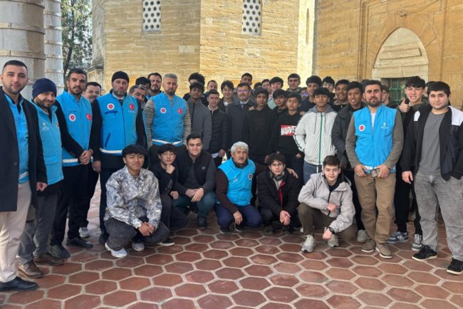 Tekirdağlı gençler "Ahde Vefa Gezisi"nde buluştu