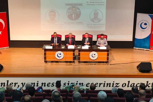 Adıyaman'da sahabe Safvan b. Muattal paneli düzenlendi