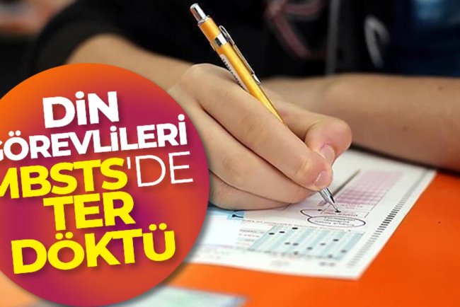 Din görevlileri MBSTS'de ter döktü