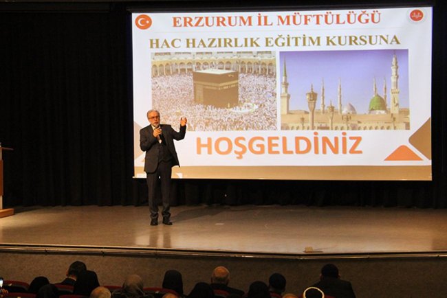 Erzurum'da hac seminerleri başladı