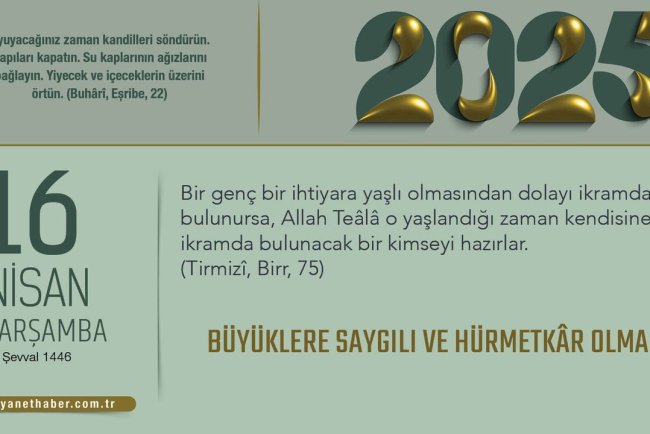 Büyüklere Saygılı ve Hürmetkâr Olmak