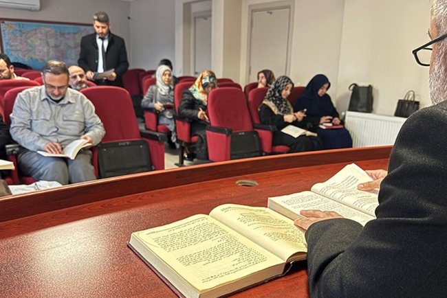 Malatya'da manevi danışmanlar akaid derslerinde buluşuyor
