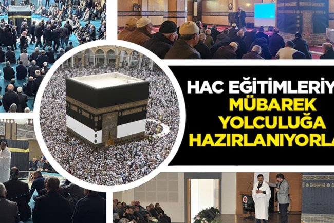 Hacı adayları, eğitimlerle mübarek yolculuğa hazırlanıyor