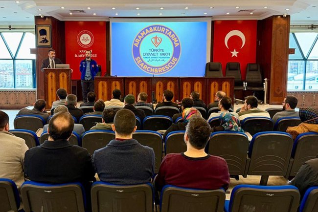 TDV Kayseri Şubesi Arama ve Kurtarma Ekibi Kuruldu