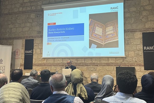 Hattat Hüseyin Kutlu "İstanbul Mushafı" ile mushaf sanatları tarihi ortaya çıktığı