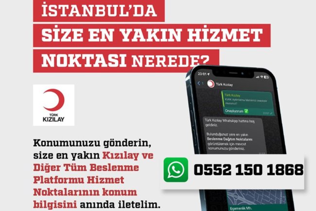 Türk Kızılay'dan İstanbul'da evlerine giremeyen vatandaşlara destek
