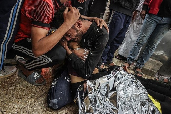 İşgalcilerin Gazze'ye yönelik saldırılarında şehit olanların yüzde 65'i kadın, çocuk ve yaşlılardan oluşuyor