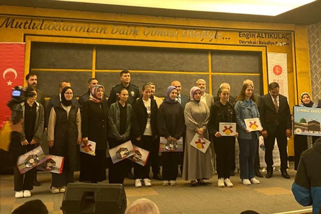 Devrekani'de ödüller sahiplerini buldu