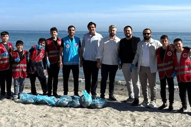 Tekirdağlı gençlerden çevre farkındalığı