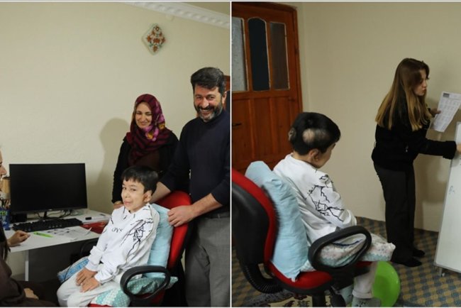 Hastalığı nedeniyle okula gidemeyen Hamza için eğitim seferberliği