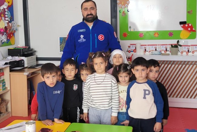 Kırşehir'de minikler Gazze'ye destek oldu