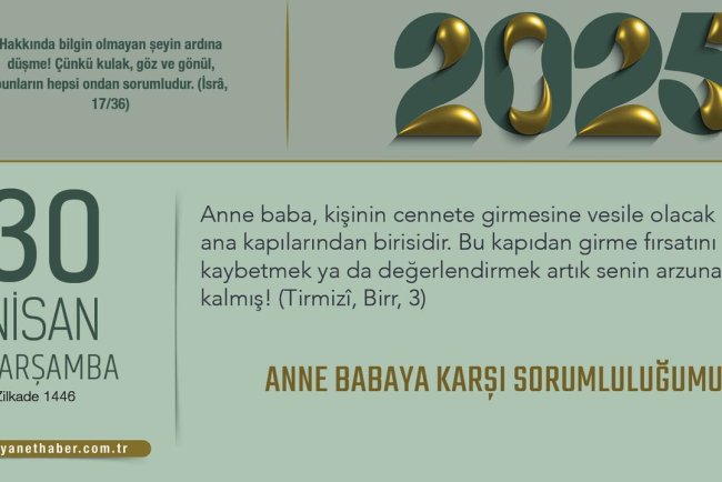 Anne Babaya Karşı Sorumluluğumuz