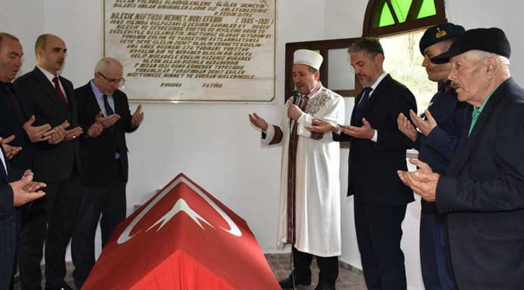 Şehit Müftü Mehmet Nuri Efendi dualarla anıldı