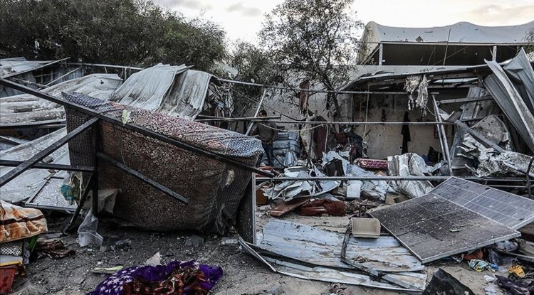 İşgalcilerin Gazze Şeridi'nde düzenlediği saldırılarda biri çocuk 5 kişi şehit oldu