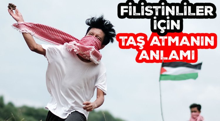 Filistinliler için taş atmanın anlamı