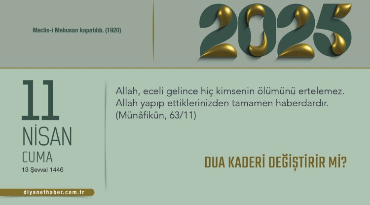 Dua Kaderi Değiştirir mi?