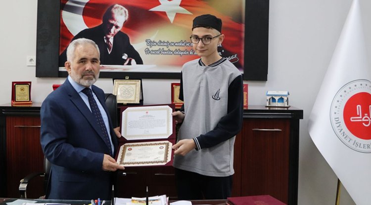 Şahin: Hafızlık emek dolu bir serüvendir