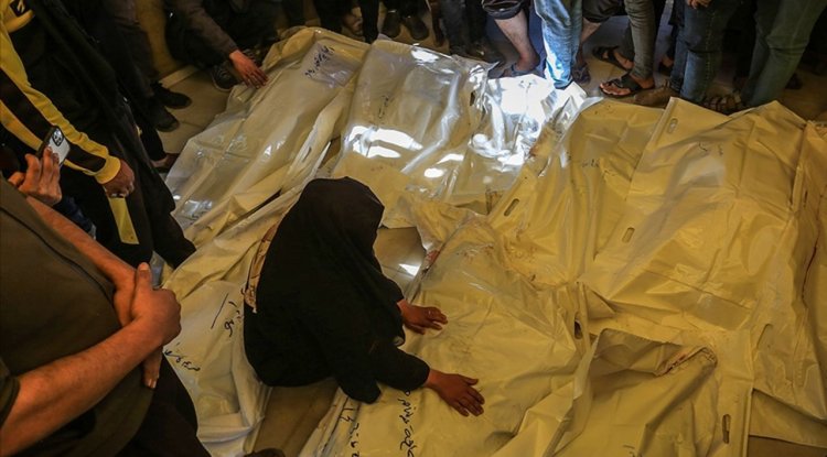 İşgalcilerin Gazze'nin Han Yunus kentine düzenlediği saldırıda 5 Filistinli şehit oldu