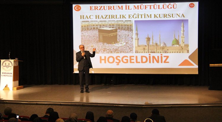 Erzurum'da hac seminerleri başladı