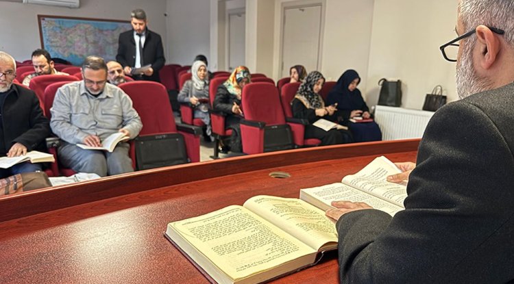 Malatya'da manevi danışmanlar akaid derslerinde buluşuyor