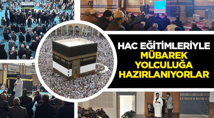 Hacı adayları, eğitimlerle mübarek yolculuğa hazırlanıyor