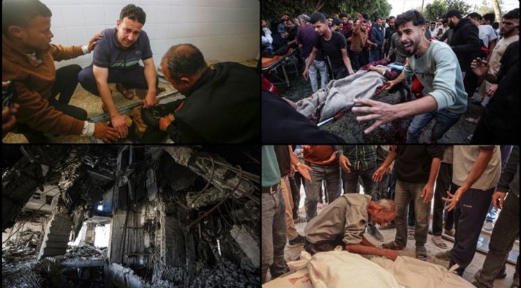 İşgalcilerin Gazze'ye düzenlediği saldırılarda en az 10 Filistinli şehit oldu