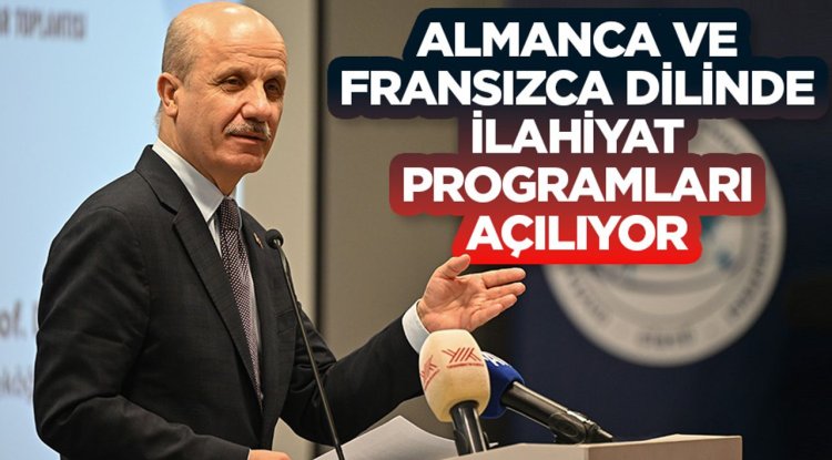 Almanca ve Fransızca dilinde ilahiyat programları açılıyor