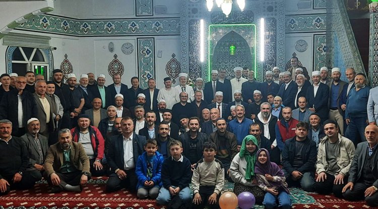 Düzce'de cami aile buluşmaları sürüyor