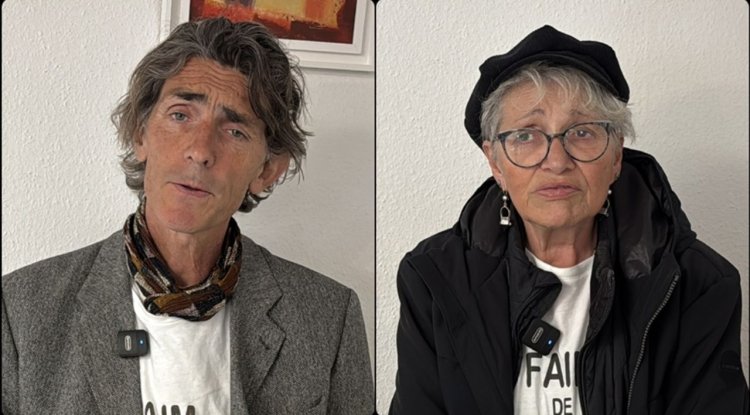 Fransa'da "Filistin'de adalet" çağrısıyla açlık grevi başlatanlar, Cenevre'de destekçileriyle buluşuyor