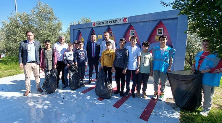 Genç hafızlardan şehitlere vefa doğaya saygı