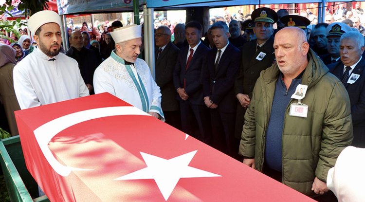 Şehit Piyade Uzman Onbaşı Day, Trabzon'da ebediyete uğurlandı