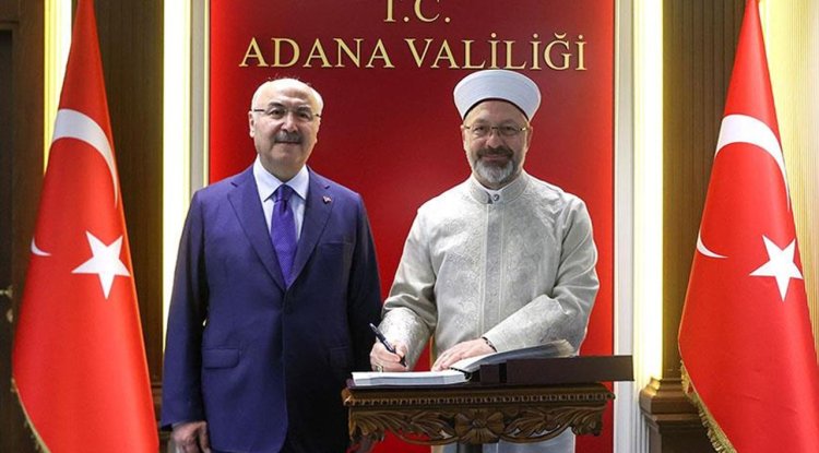 Başkan Erbaş, Adana'da