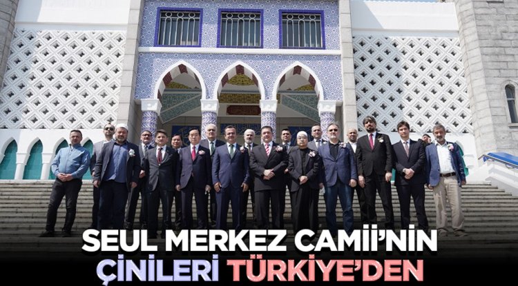 Seul Merkez Camii için özel Türk çinileri hazırlandı