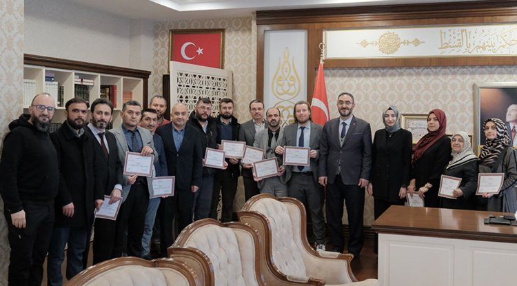 Bursa'da din görevlileri, "İlk Yardım ve Yangın Eğitimi"ni tamamladı