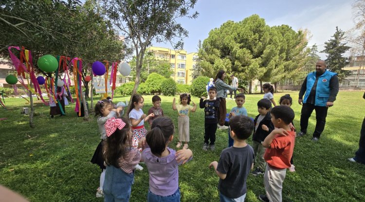 Haliliye'de minikler bahar şenliğinde buluştu