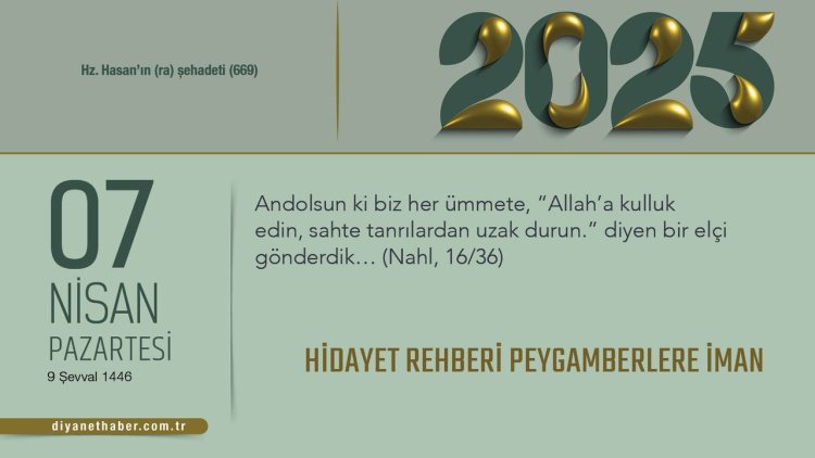 Hidayet Rehberi Peygamberlere İman