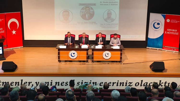 Adıyaman'da sahabe Safvan b. Muattal paneli düzenlendi