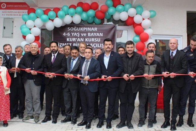 Soğukpınar Kur’an Kursu hizmete açıldı