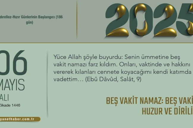 Beş Vakit Namaz: Beş Vakit Huzur ve Diriliş