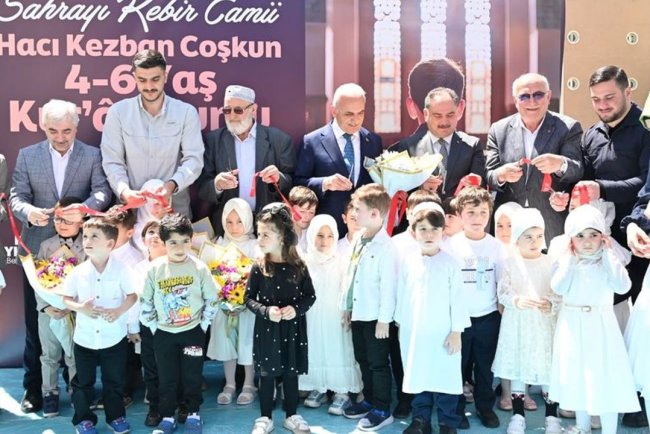 Ümraniye Hacı Kezban Coşkun 4-6 Yaş Kur’an Kursu açıldı